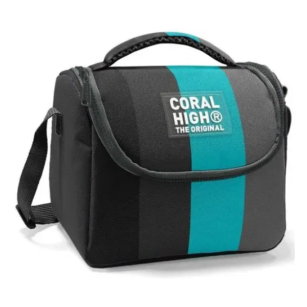 Coral High 22796 Renkli Çizgili Termoslu Beslenme Çantası