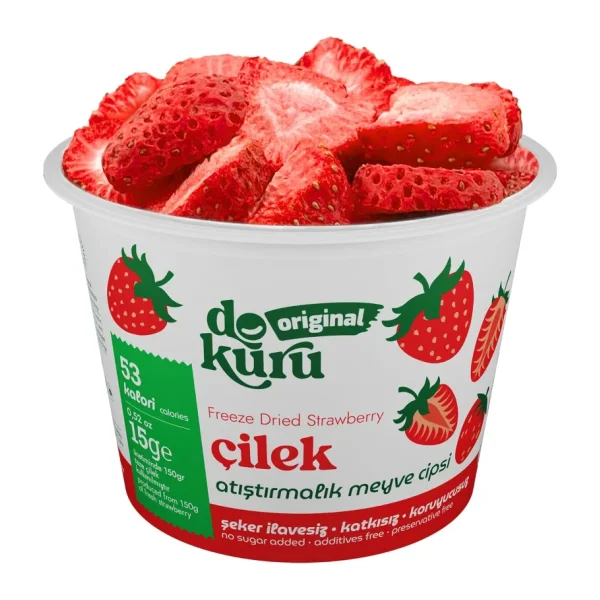 Dokuru Freeze Dried Çilek 15 gr