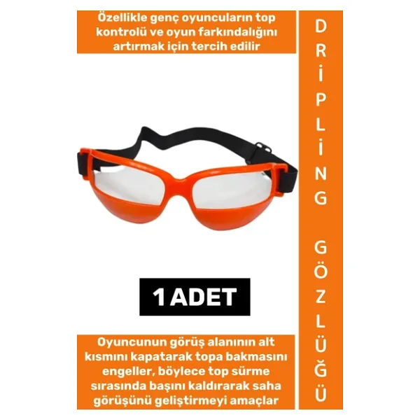 #DriplingGözlüğü Bisiklet Kayak Basketbol Antrenman Etkili Top Sürme Ayarlanabilir Dripling Gözlüğü