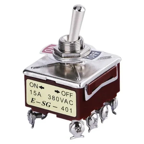 E-SG-401 ON-OFF 8-Pin Toggle Switch
