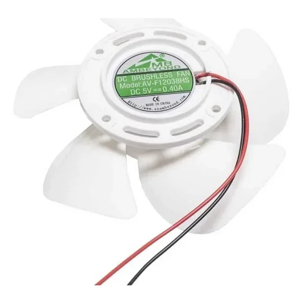 F12038HS 5V 0.4A Fan - 2 Kablolu