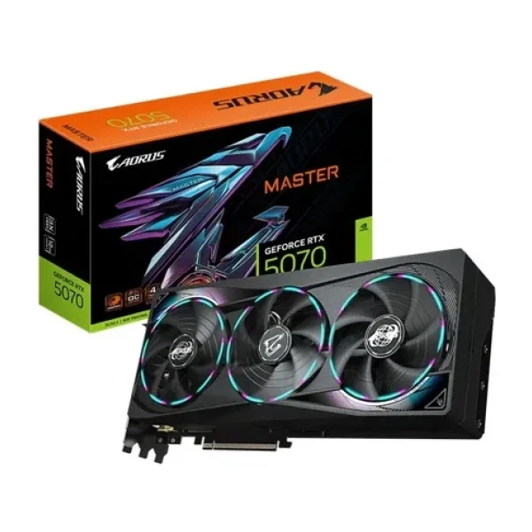 Gigabyte RTX 5070 Aorus Master 12G GV-N5070AORUS M-12GD 192 Bit GDDR7 12 GB Ekran Kartı