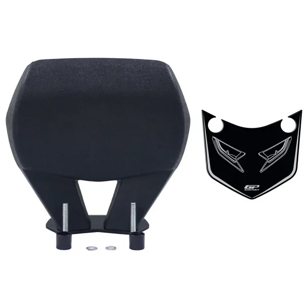 GP Kompozit Honda PCX 125 / 150 2014-2025 Uyumlu Spor Sissy Bar Siyah