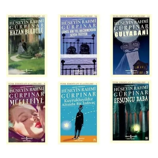 Hüseyin Rahmi Gürpınar Seti (6 kitap)