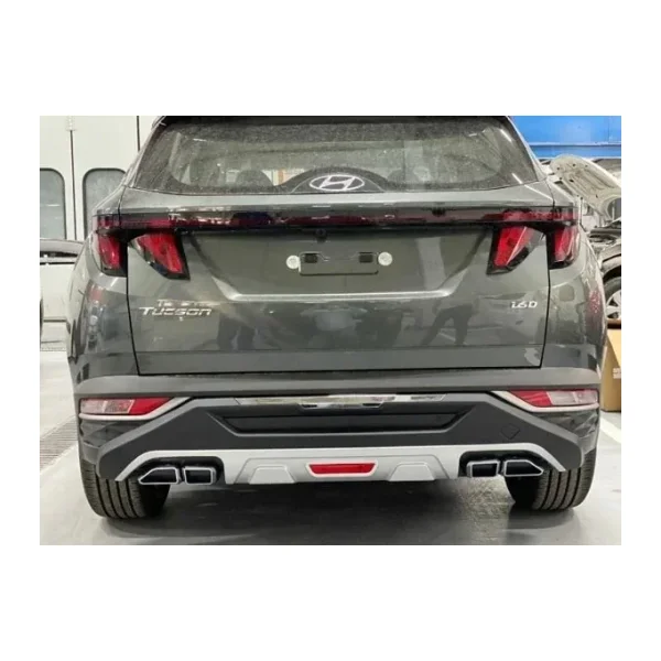 Hyundai Tucson Arka Tampon Koruması Difüzör 2021+