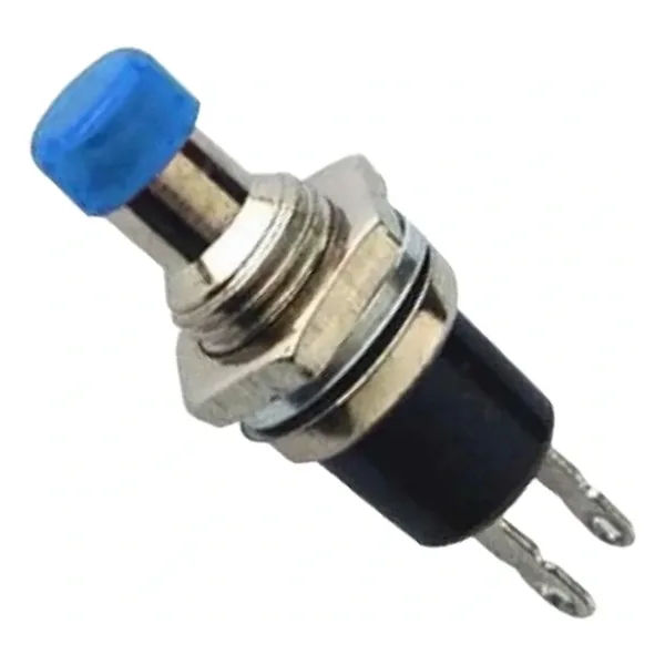 IC-177 Mavi Diyafon Mini Buton 7mm PBS-105
