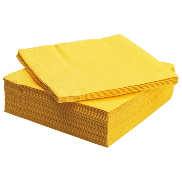 IKEA Fantastisk 301.286.05 Sarı Kağıt Peçete
