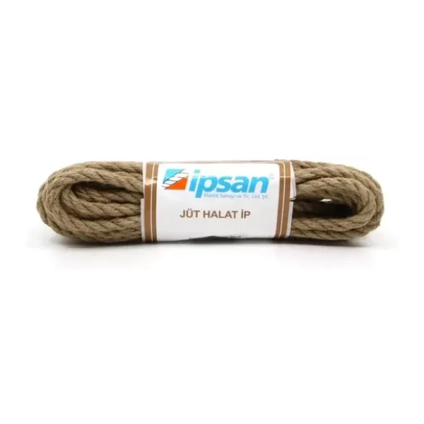 İpsan Paketli Jüt Halat İp 8Mm 10Mt