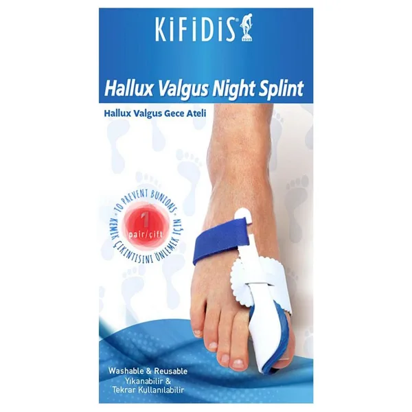 Kifidis Halluks Valgus Gece Ateli 1 Çift