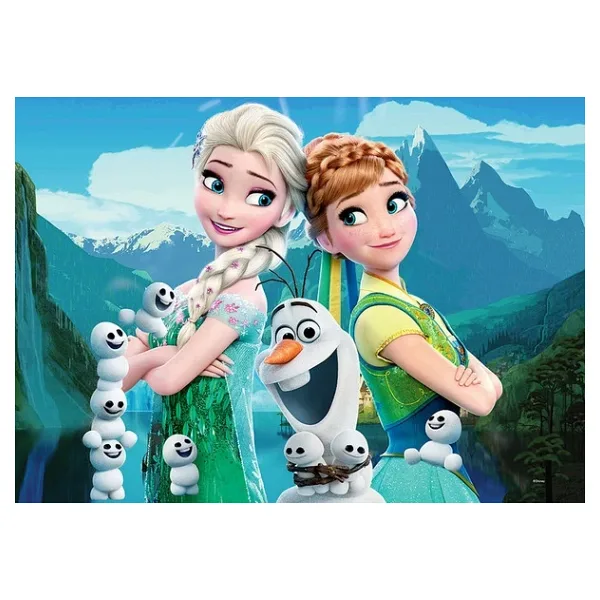 KS Games Frozen Puzzle 100 Parça FRZ714
