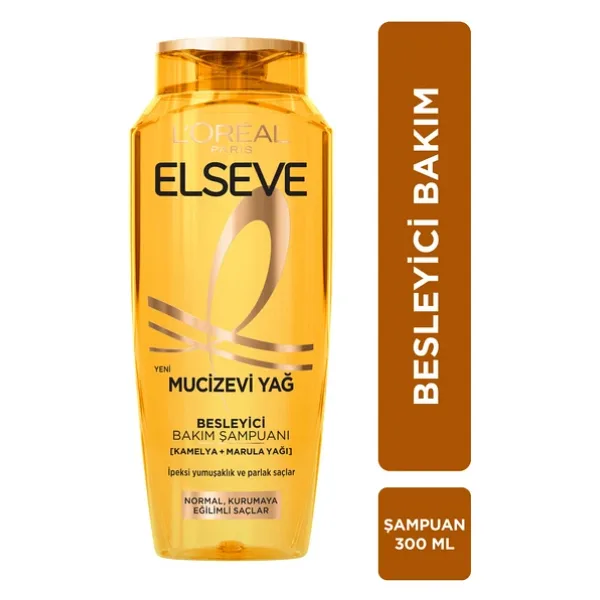 L'Oreal Paris Elseve Mucizevi Yağ Besleyici 360 ml Şampuan