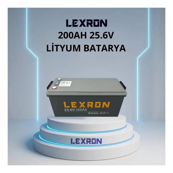 Lexron 200 Ah 25.6 V Lityum Akü