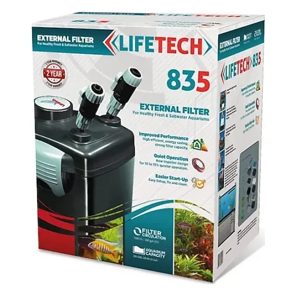 Lifetech 835 1000 lt/h Akvaryum Dış Filtre
