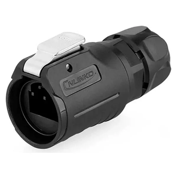 LP-16-C/RJ45/015/PE-42-001 Su Geçirmez Ethernet Konnektörü - Erkek