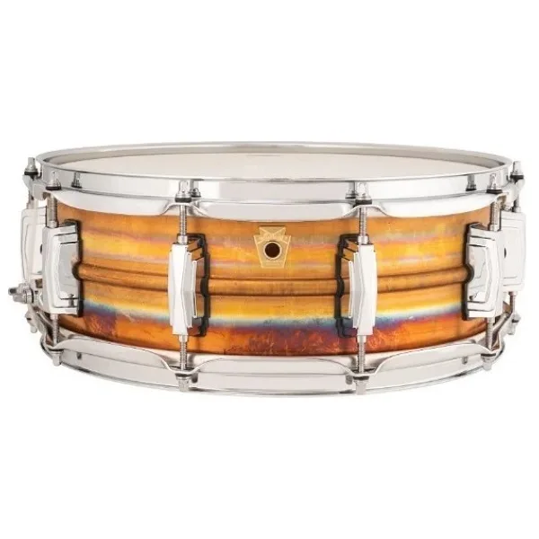 Ludwig LB550R Raw Bronze Trampet (5X14) Işlenmemiş Bronz Gövde Kuru ve Topraksı Ton