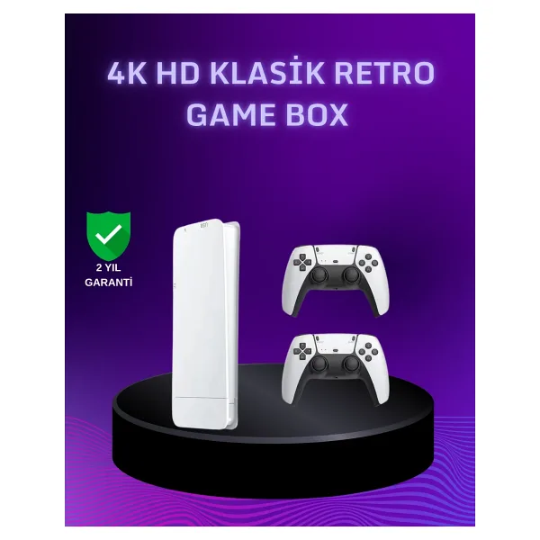 M15 Video Oyun Konsolu 20 Emülatör Destekli 64GB Bellekli