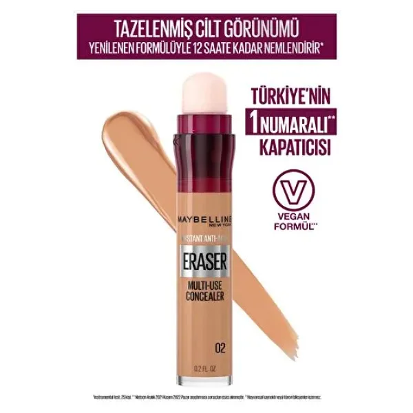 Maybelline New York Instant Anti Age Eraser 6.8 ml Kapatıcı