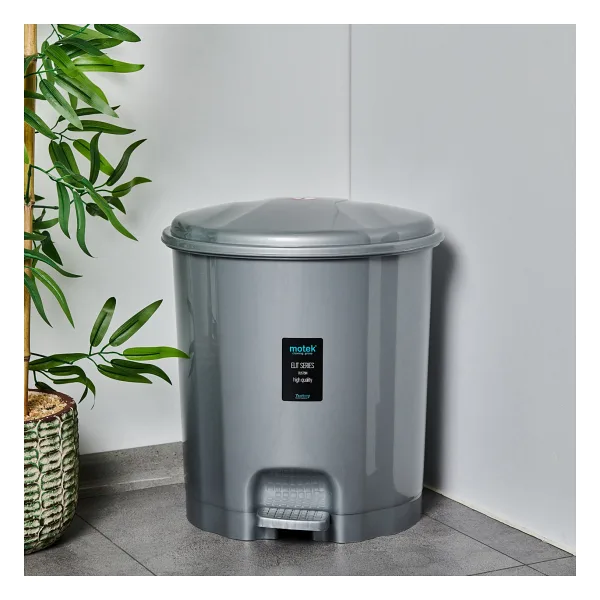 Motek Elit Pedallı Plastik 22 lt Çöp Kovası