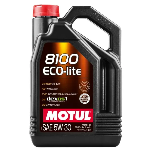 Motul 8100 Eco-Lite 5W-30 4 lt Motor Yağı