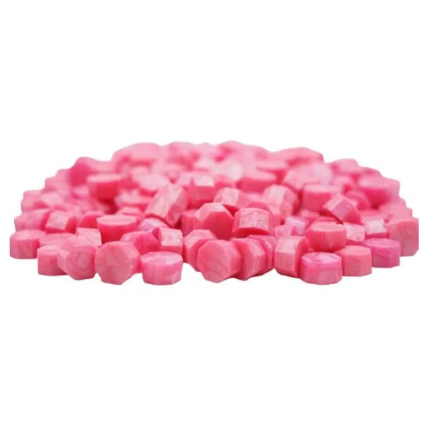 Mühür Mumu 50 Davetiye İçin 150 Boncuk Model: 28 Gül Pembe