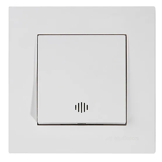 Mutlusan Rita Işıklı Anahtar (220V)(Vidalı) Beyaz