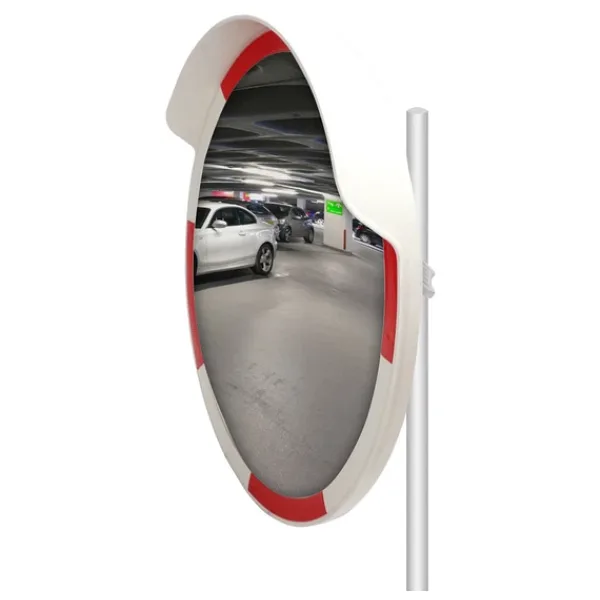 Otopark Kör Nokta Aynası Trafik Ayna Direği Trafik Güvenlik Aynası 80 Cm Ve 2 Metre Ayna Direği