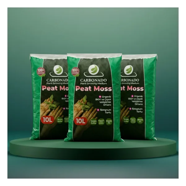 Peat Moss 10L X3 Doğal Torf Toprak Saksı Bitkileri Için Süper Avantaj Paket