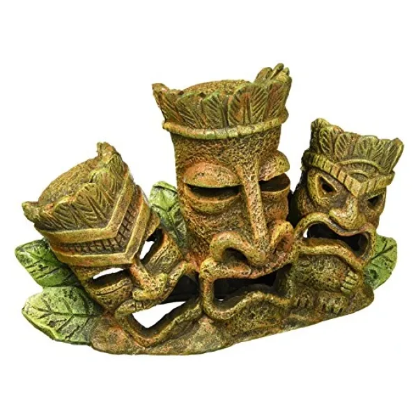 Pen Plax RRT4 akvaryum dekorasyonu Tiki Tribe