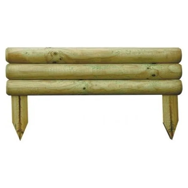 Platanus Peyzaj Yerebatan Ahşap Sebze Bahçesi Çiti 25X50 - Yeşil