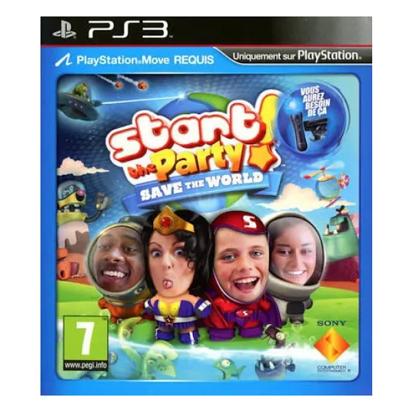 PS3 Start the Party: Save the World Oyun