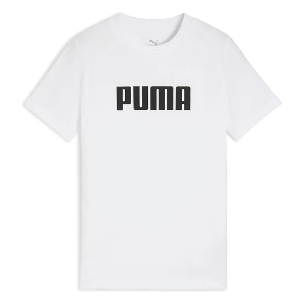 Puma Essentials Logo 688340 Kısa Kollu Bisiklet Yaka Çocuk Tişört