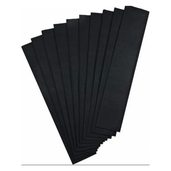 Puti Krapon Kagidi 50x200 cm Siyah 10 lu