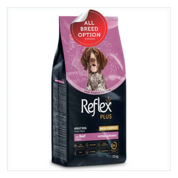 Reflex Yüksek Aktiviteli Dana Etli 12 kg Yetişkin Köpek Maması