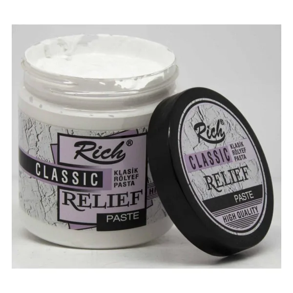 Rich Klasik Rölyef Pasta 350gr