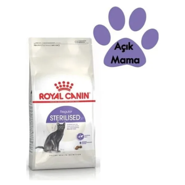 Royal Canin Sterilised 3 kg Kısırlaştırılmış Yetişkin Kedi Maması - Açık Paket