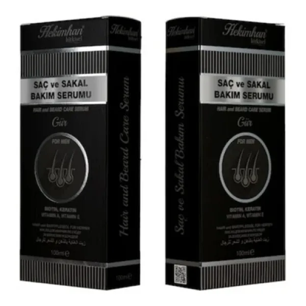 Saç Ve Sakal Bakım Serumu 100 Ml 2 Adet
