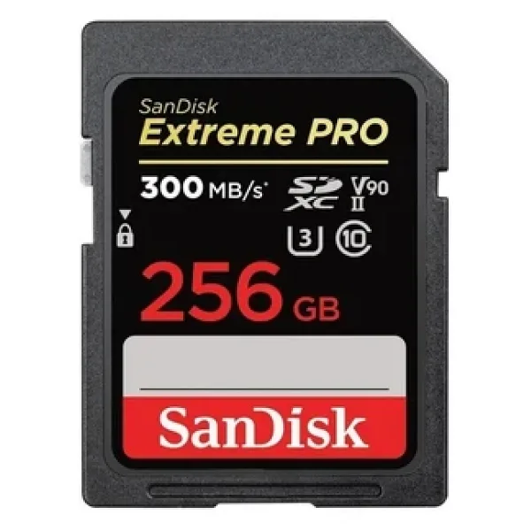 SanDisk Extreme Pro SDSDXDK-256G-GN4IN Class 10 UHS-I U3 V90 256 GB Hafıza Kartı
