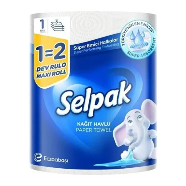 Selpak Tekli Dev Kağıt Havlu