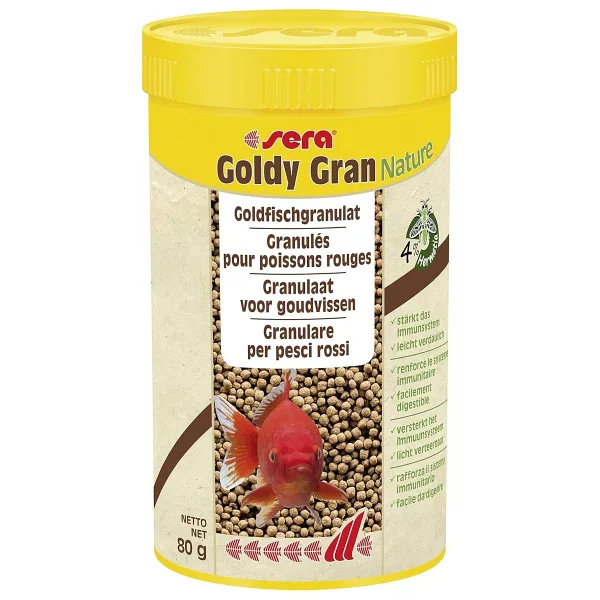 Sera Goldy Gran Nature 250 ml Japon Balığı Yemi