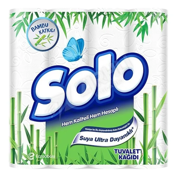 Solo Bambu Katkılı 24'lü Tuvalet Kağıdı