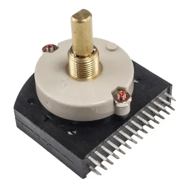 SR39 39mm 12 Konumlu Rotary Switch - Komitatör