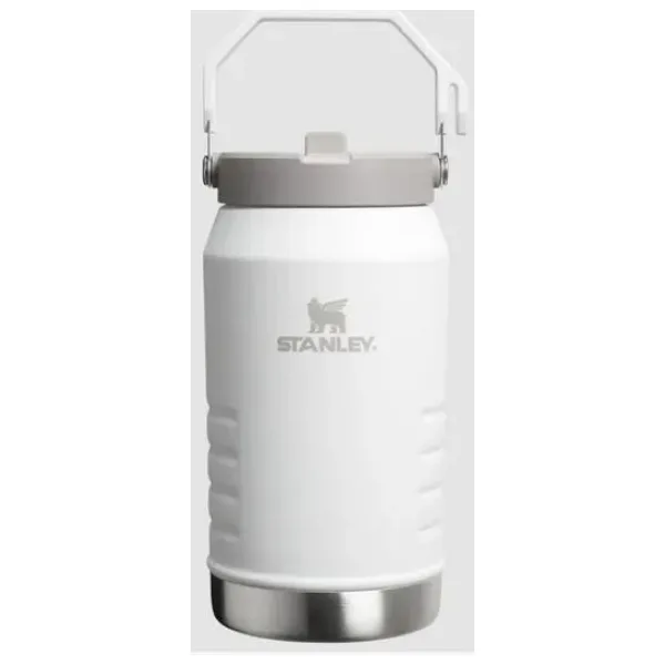 Stanley The Iceflow Flip Straw Jug Beyaz 1.9 lt Pipetli Termos