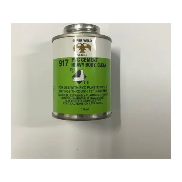 SÜPER WELD 917 PVC BORU YAPIŞTIRICI 250 GR TENEKE KUTU