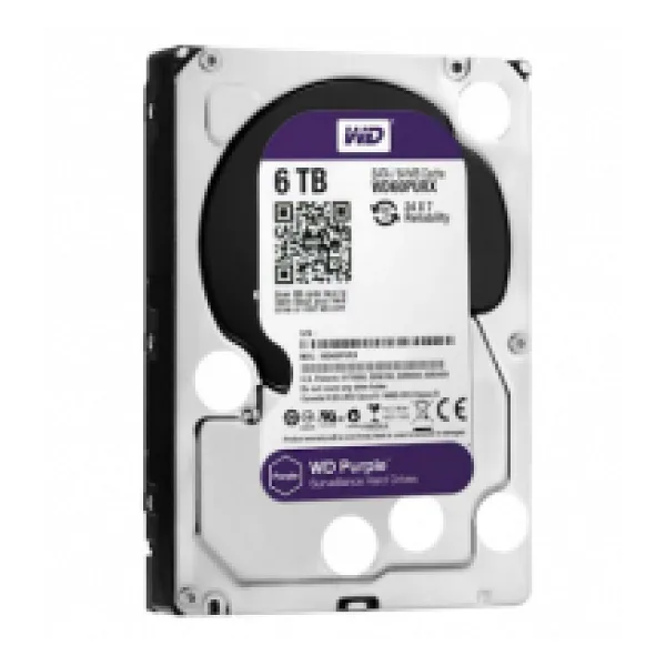 Western Digital Purple WD60PURX SATA 3.0 5400 RPM 3.5" 6 TB Harddisk