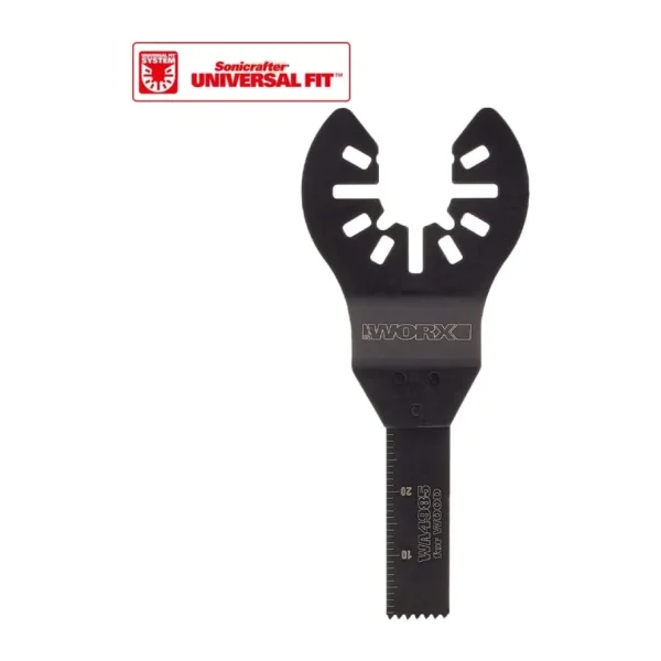 WORX WA4986 Çok Amaçlı Raspalama Makinası İçin 10x20mm Metal, Ahşap, Fiberglas, PVC Universal Hassas Kesme Bıçağı