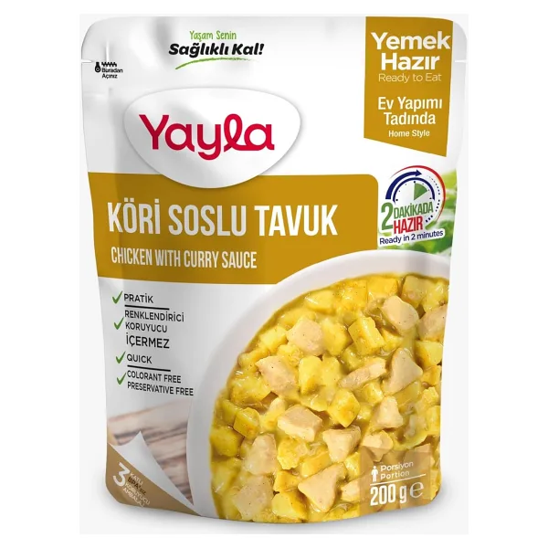 Yayla Köri Soslu Tavuk 200 gr