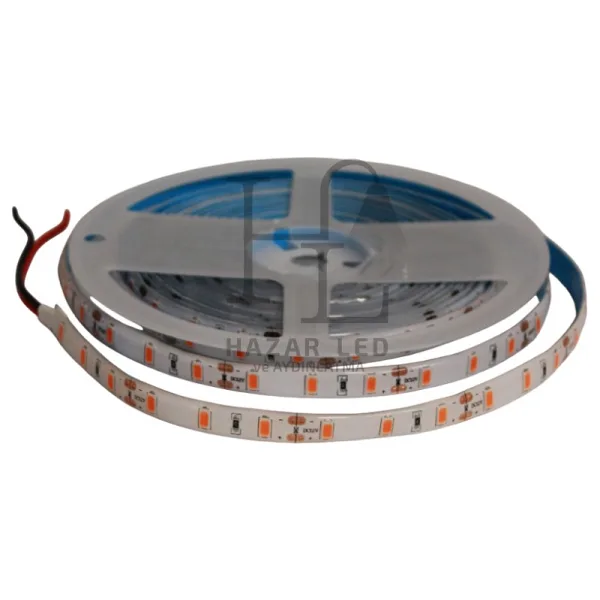 12 Volt Grow Full Spectrum Şerit Led Ip65 Dış Mekan Silikonlu Bitki Yetiştirme Ledi 5 Metre