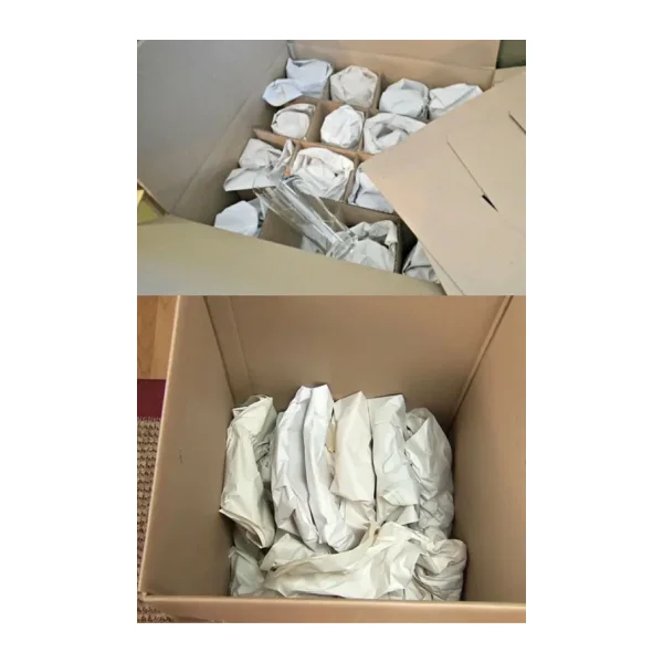 200 Adet 30X40 Tabak-Bardak Eşya Sarma Koruma Taşıma Taşınma Paketleme Ambalaj Kağıdı - Beyaz