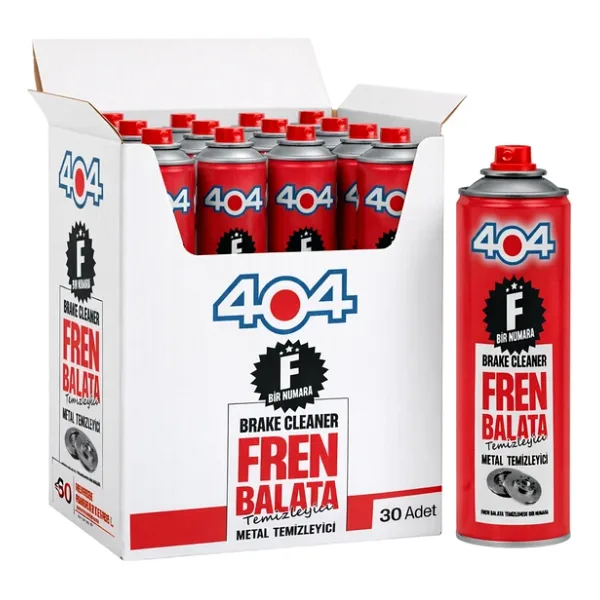 404 F1 Fren Balata Balata Spreyi 500 ml 30 Adet
