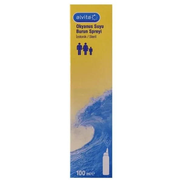 Alvita Okyanus Suyu Burun Spreyi 100 ml